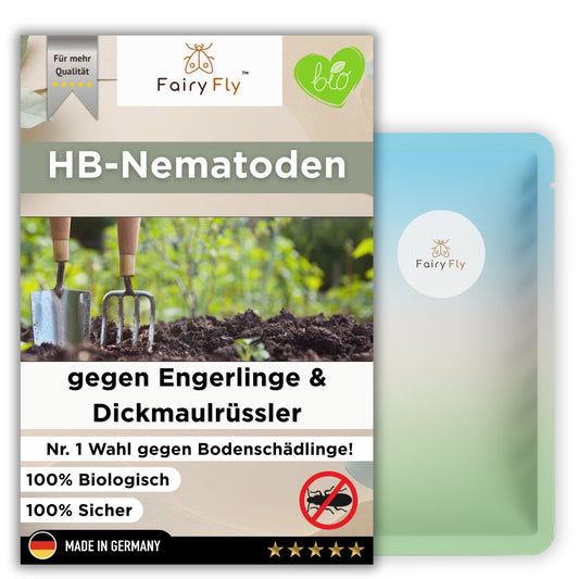 HB-Nematoden – Effektive Nützlinge gegen Engerlinge & Dickmaulrüssler