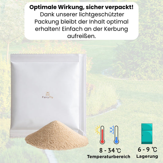 HB Nematoden gegen Dickmaulrüssler & Engerlinge - 5 - 250 Mio / 10 - 500 m² - zum Gießen