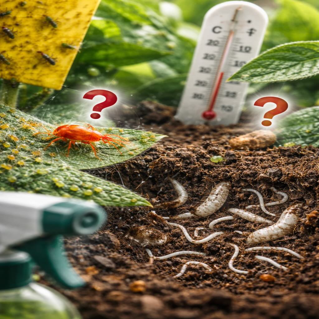 Raubmilben und Nematoden bei ungünstigen Einsatzbedingungen