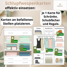 FairyFly Schlupfwespen gegen Kleidermotten – 100 % Natürliche Schädlingsbekämpfung ohne Chemie | Nützlinge Gegen Motten & Larven im Kleiderschrank