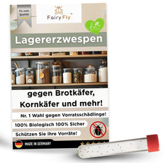 Lagererzwespen gegen Brotkäfer & Kornkäfer - FairyFly